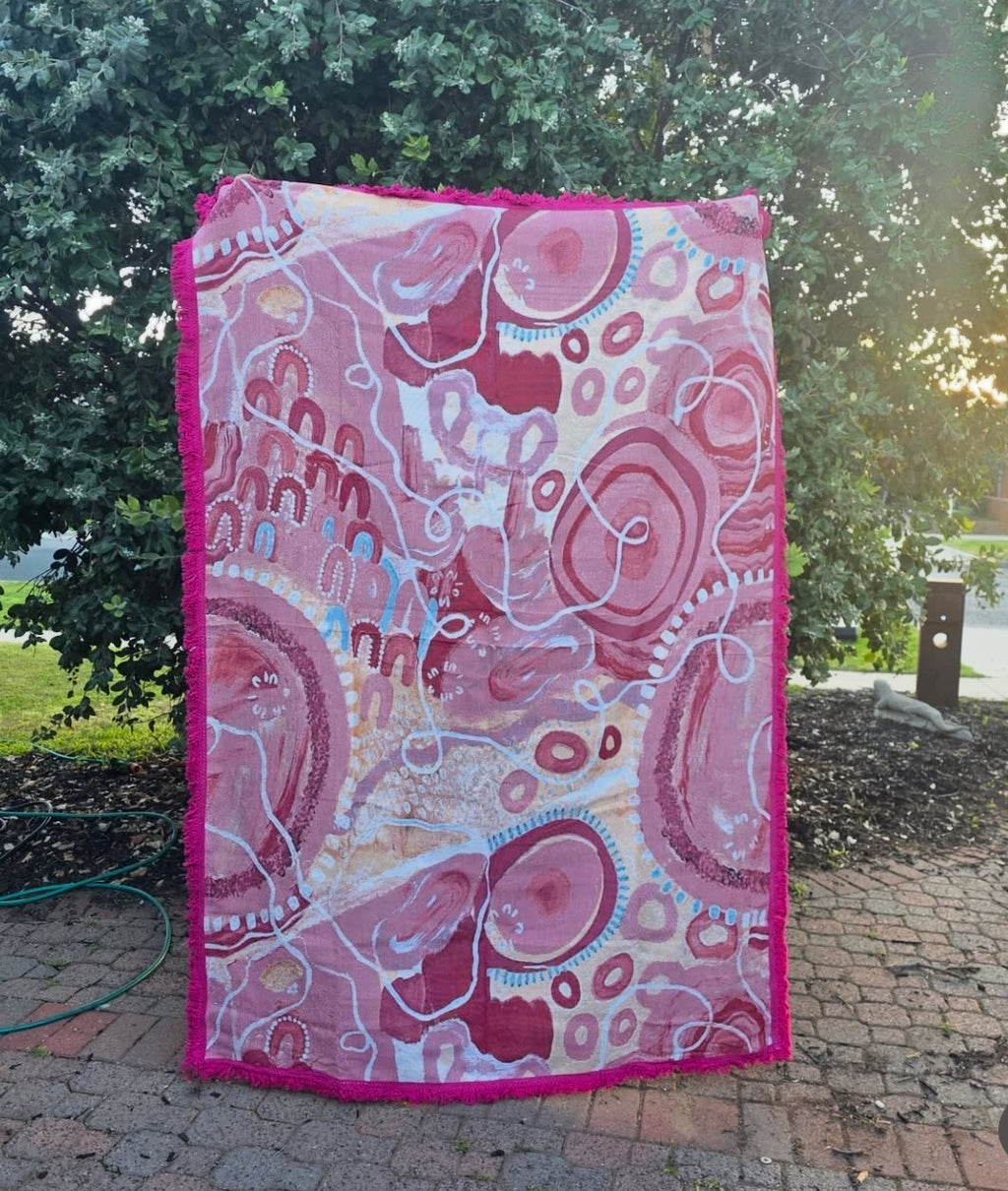 Gone Walkabout blanket