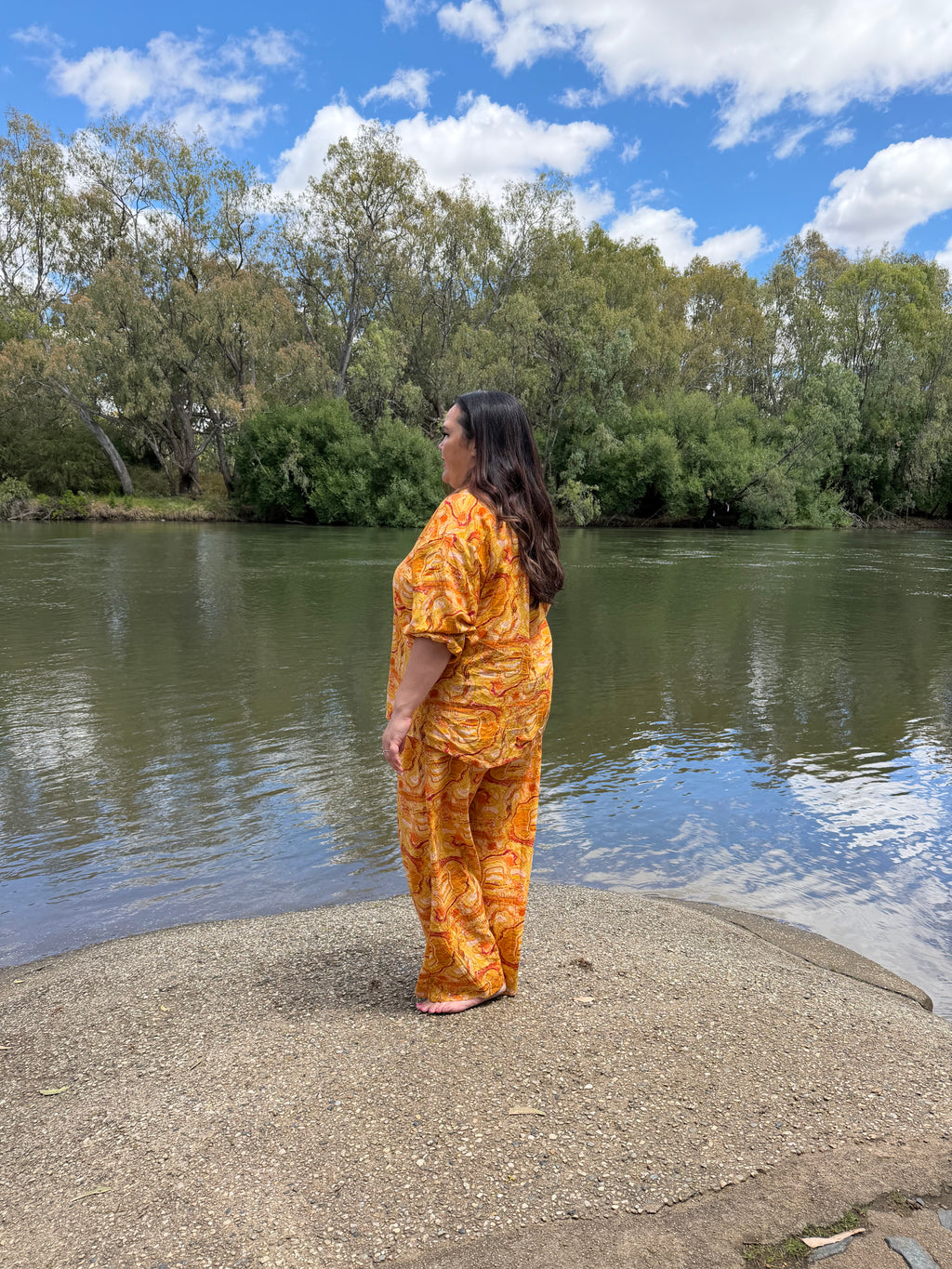 Ngalu Pant - Landscapes Print