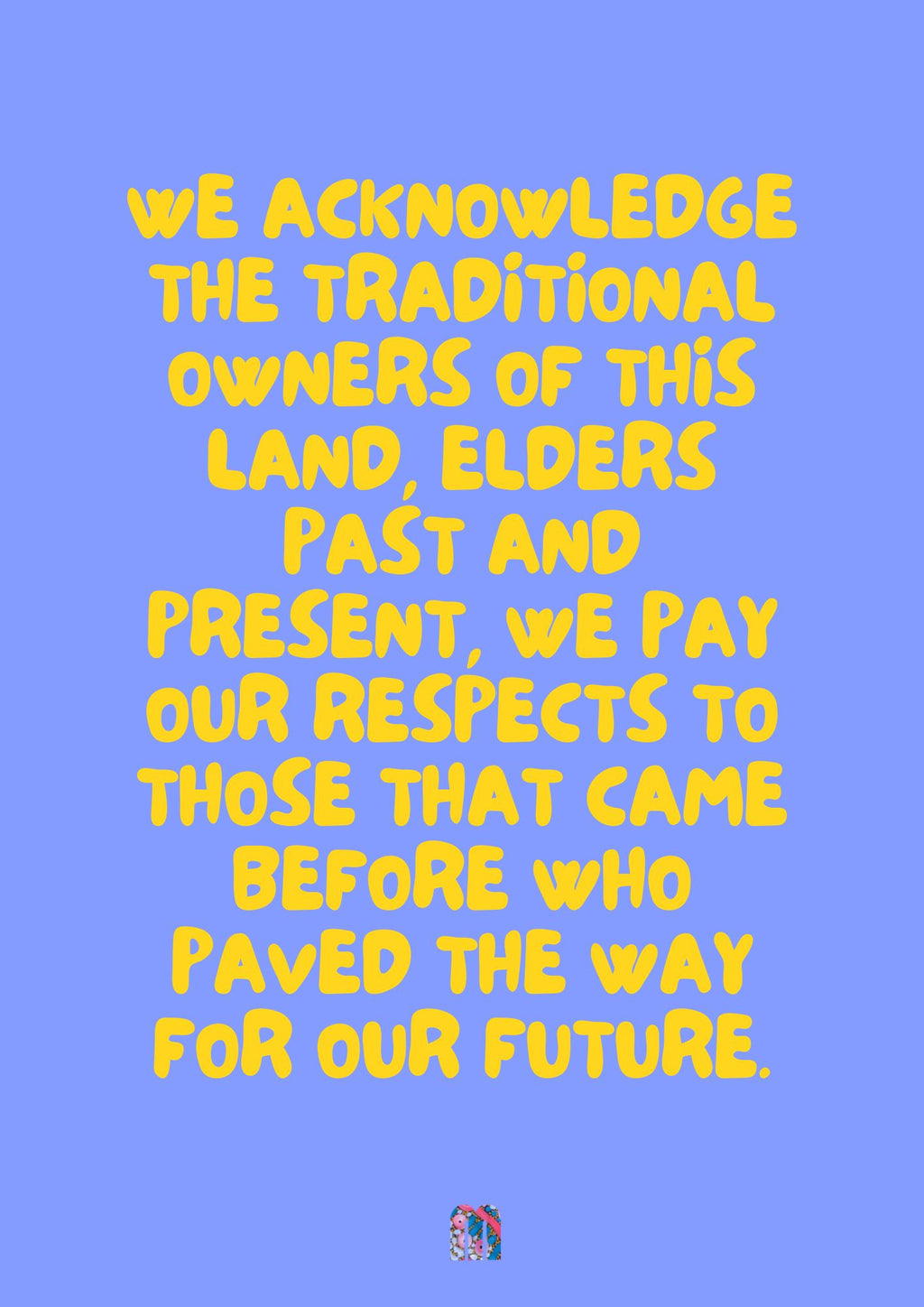 Acknowledgement print