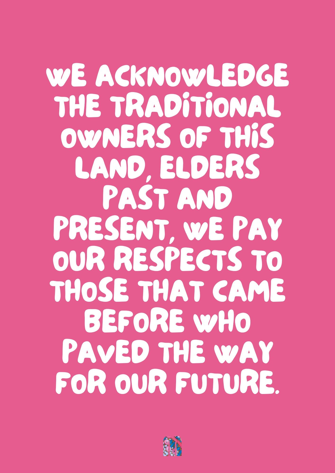 Acknowledgement print