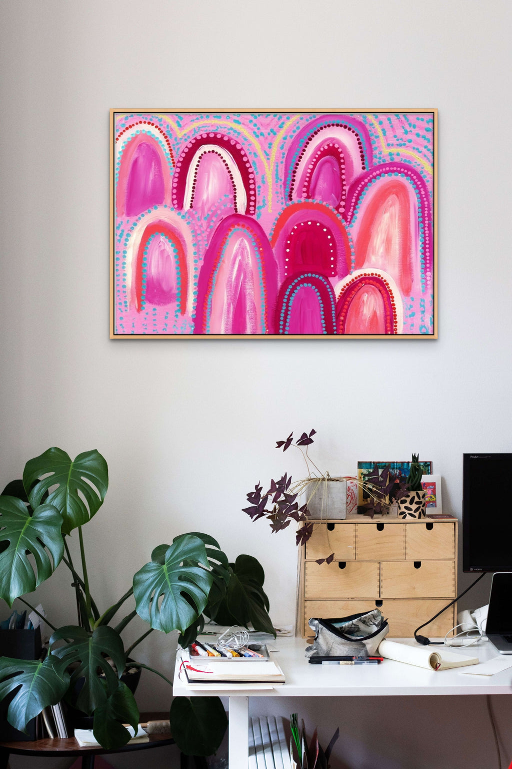 Mountains I on Canvas